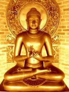 The Buddha after his awakening - teaching the Dharma