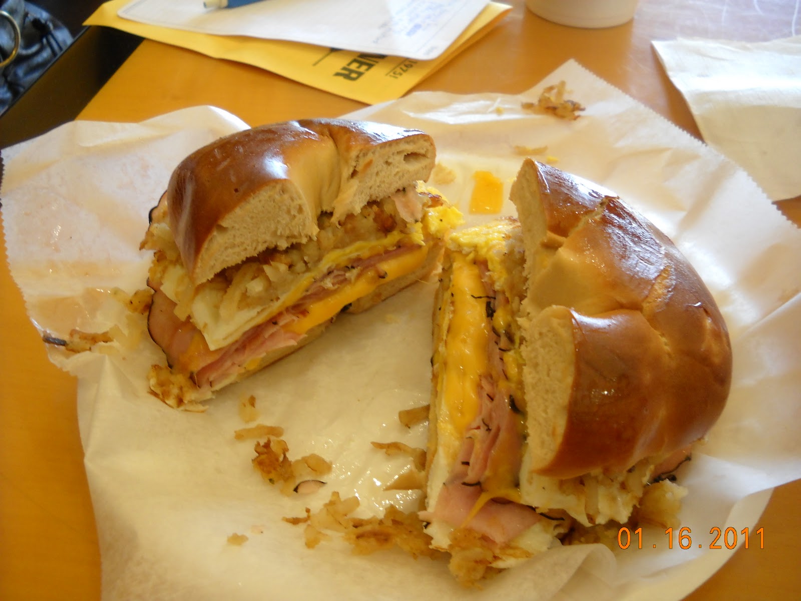 Eating My Way Through OC Breakfast Burrito Bliss at Nate's Korner?