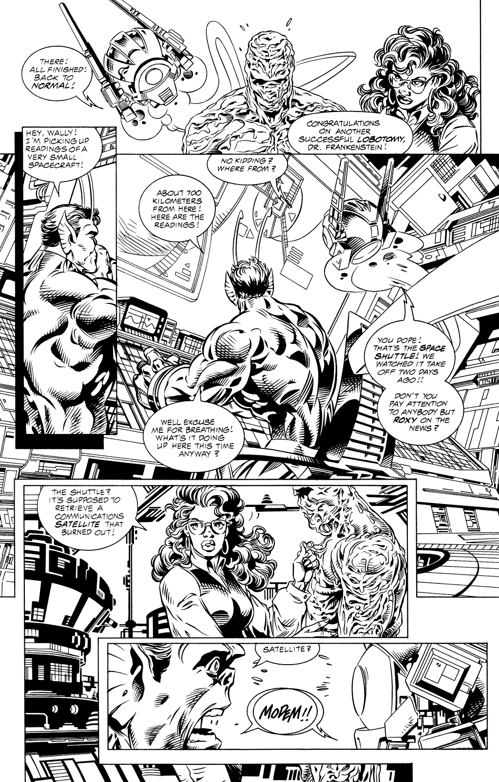 Read online Vanguard: Strange Visitors comic -  Issue #1 - 9