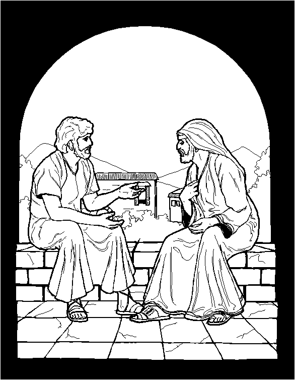 clipart jesus and nicodemus - photo #12