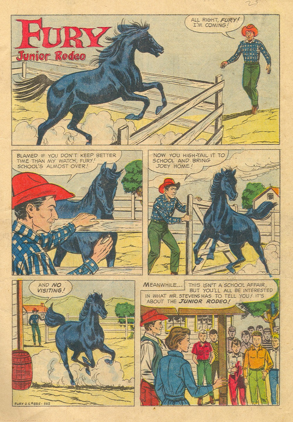 Read online Four Color Comics comic -  Issue #885 - 3