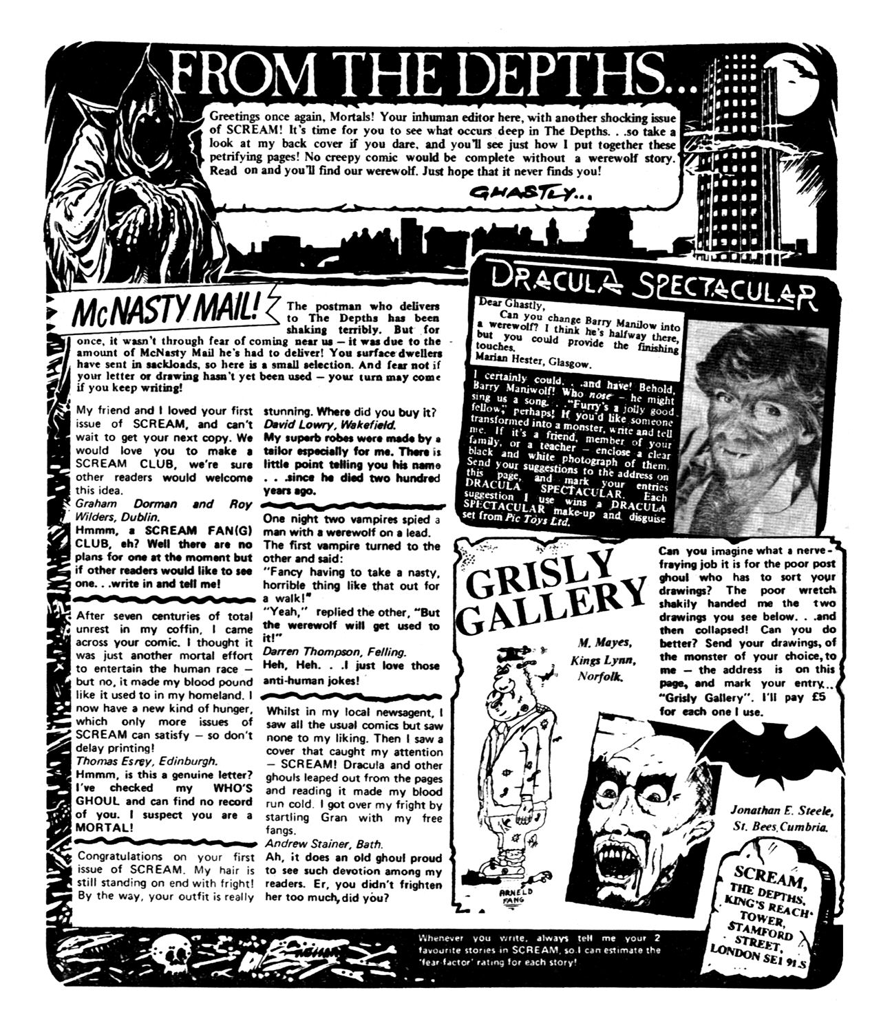 Read online Scream! (1984) comic -  Issue #8 - 2