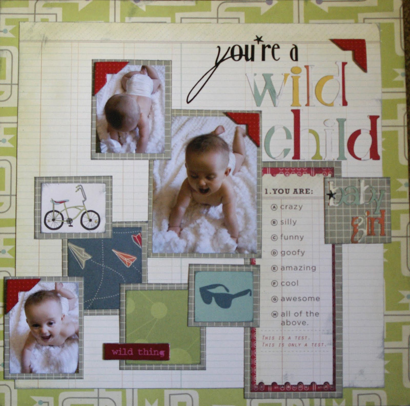 Scrapbook Savvy Cosmo Cricket Layouts
