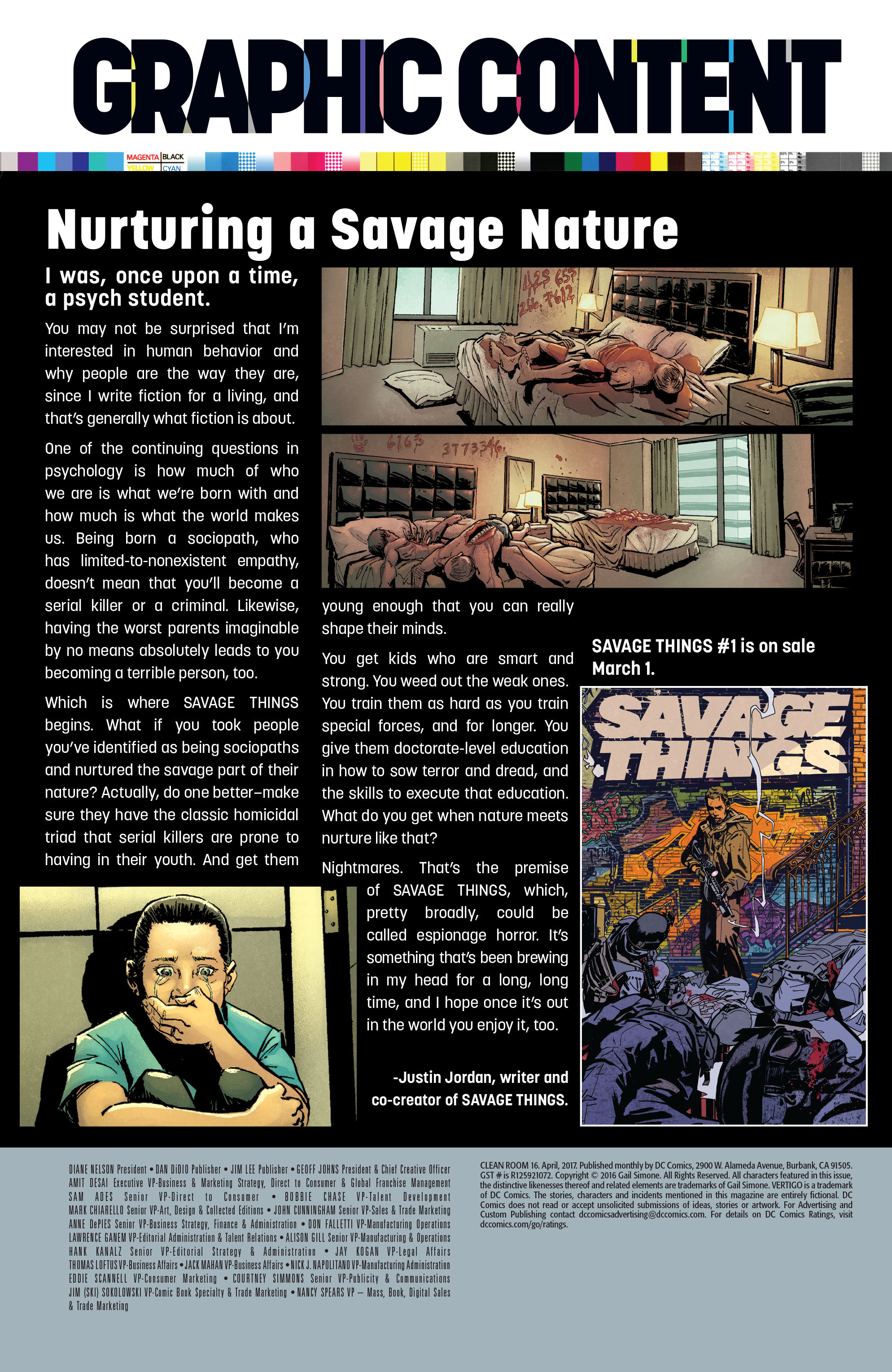 Read online Clean Room comic -  Issue #16 - 25