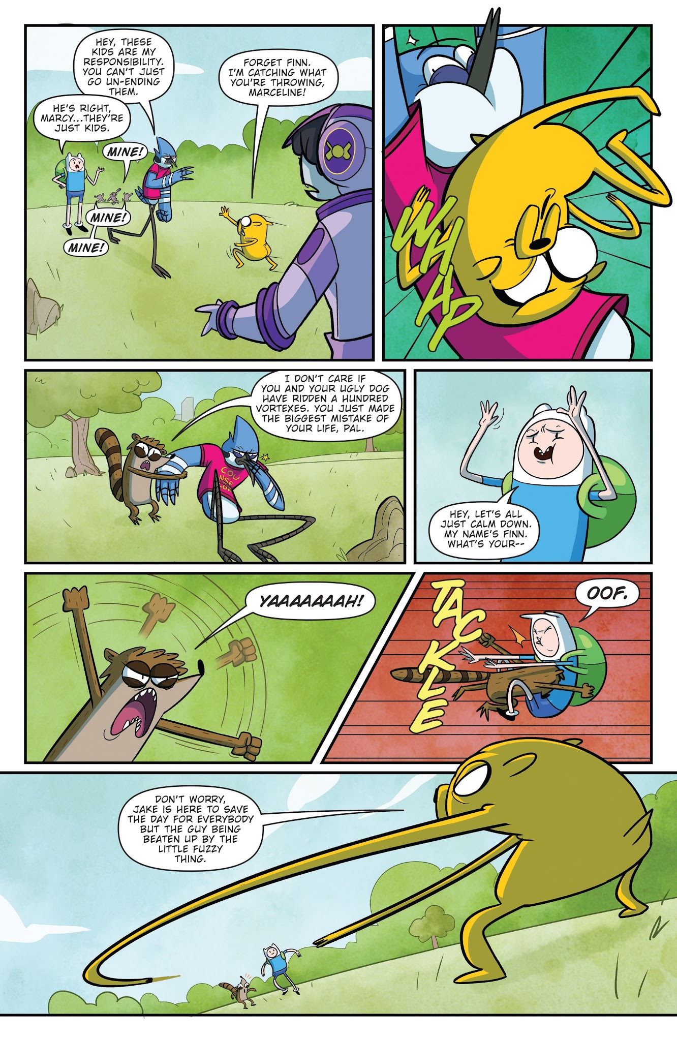 Read online Adventure Time/Regular Show comic -  Issue #1 - 15