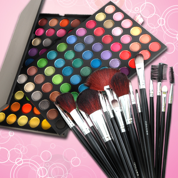 Regina's selling page 120 Color Eyeshadow Palette Make Up + sets of 18