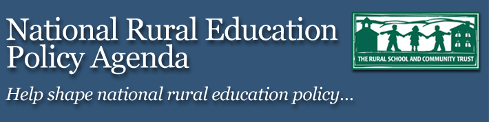 National Rural Education Policy Agenda