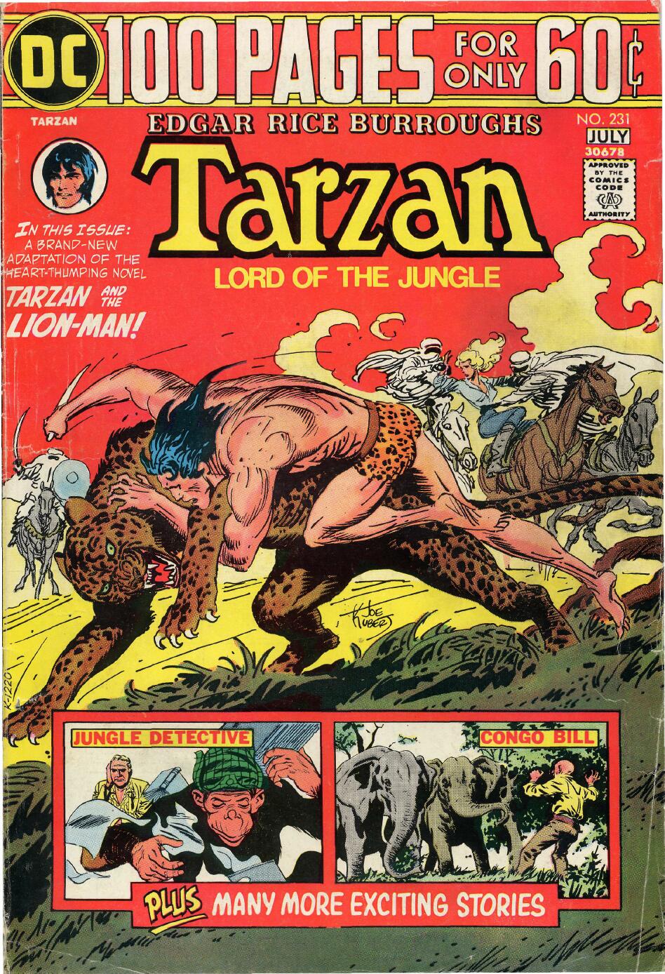 Read online Tarzan (1972) comic -  Issue #231 - 1