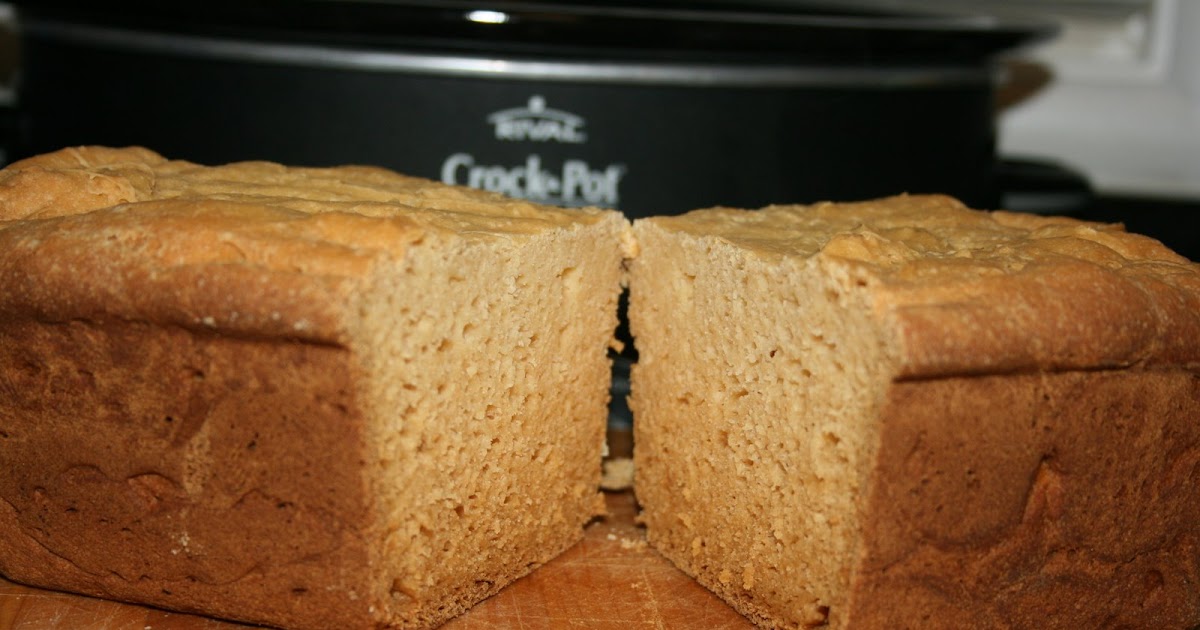 Perfect Gluten Free Bread Baked in the CrockPot A Year of Slow Cooking