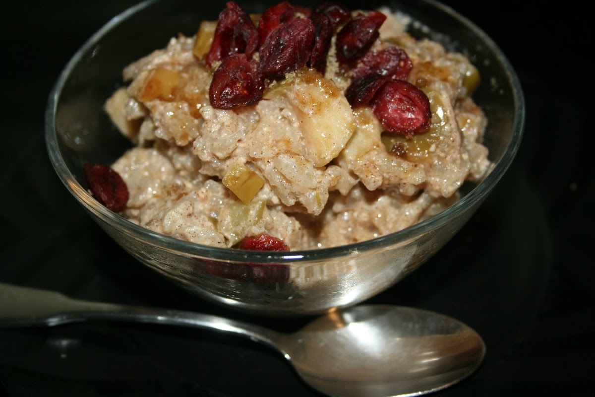 CrockPot Breakfast Risotto A Year of Slow Cooking