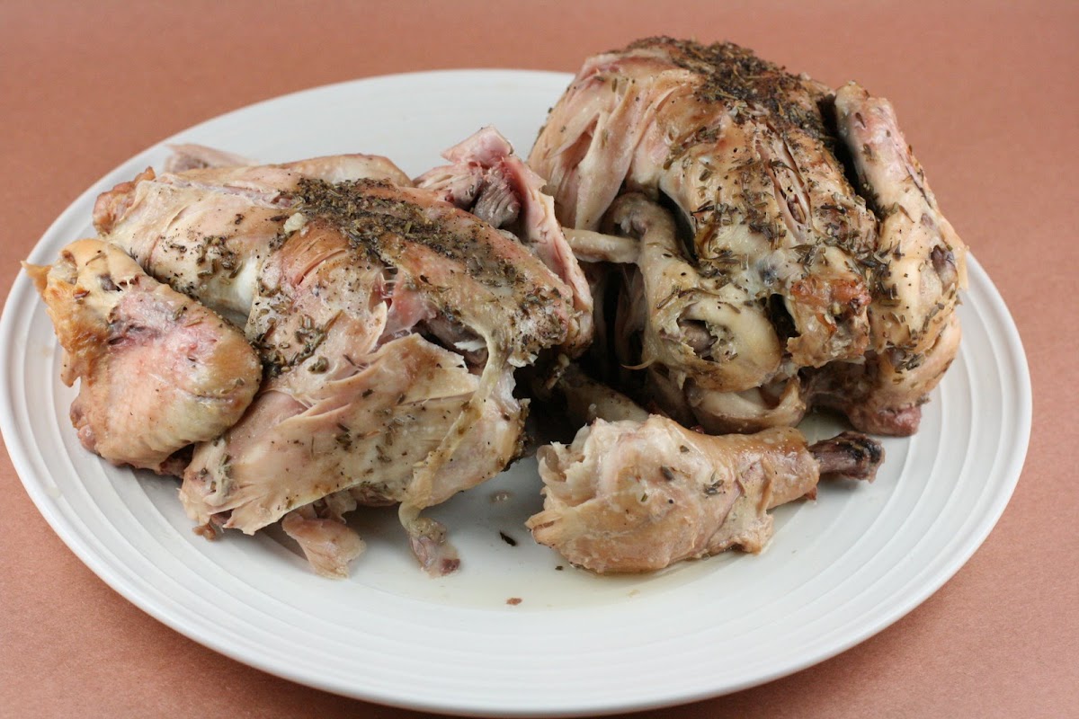 CrockPot Bacon Wrapped Cornish Game Hens - A Year of Slow Cooking