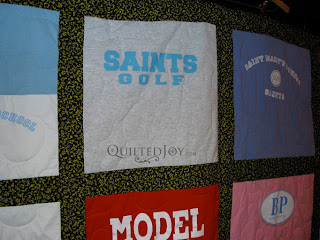 Kitty's T-Shirt Quilt - QuiltedJoy.com