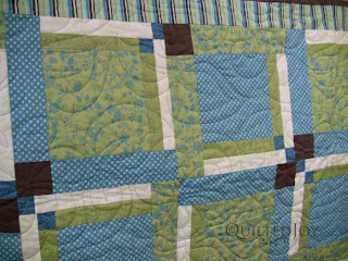 Wedding Quilt, quilted by Angela Huffman