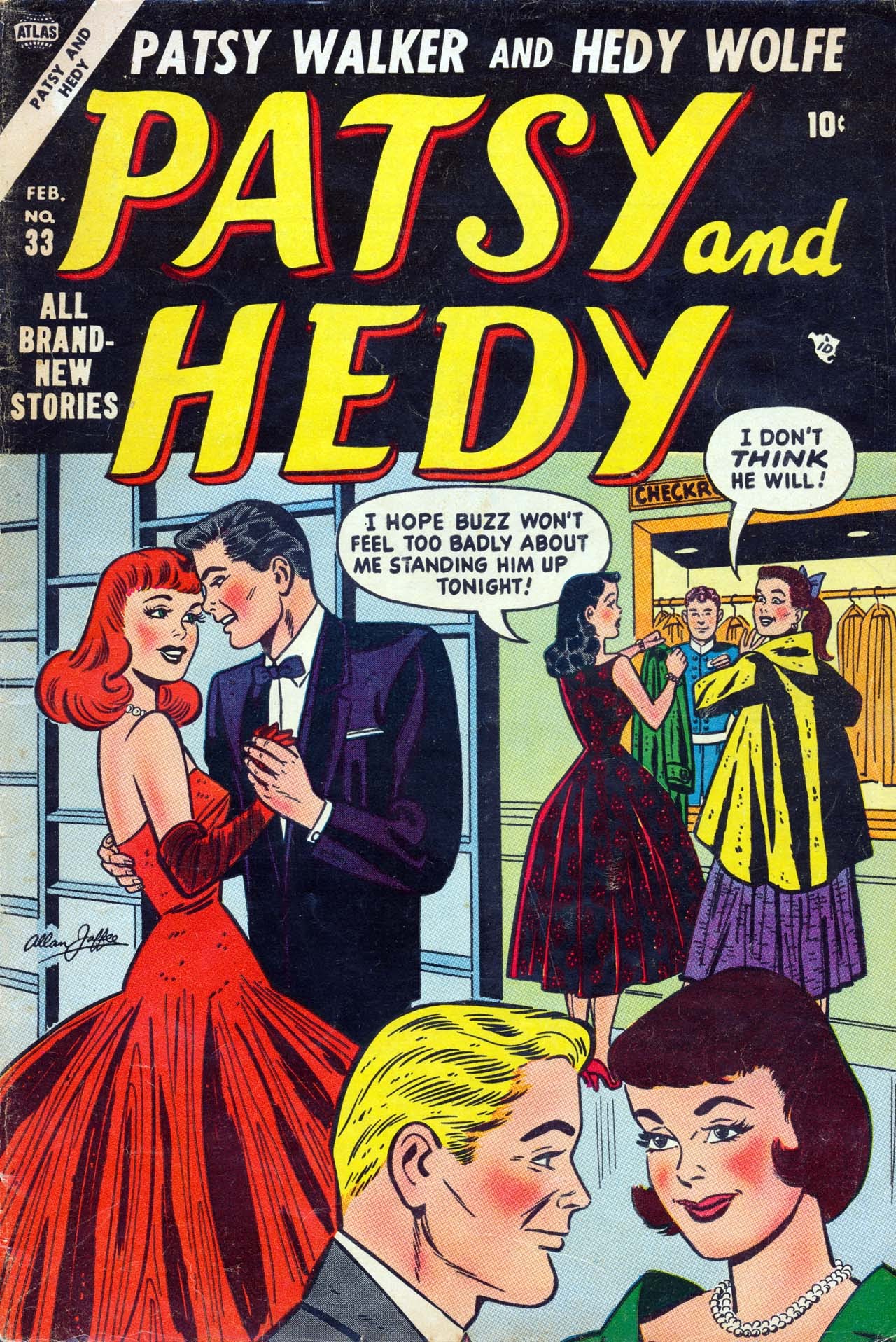 Read online Patsy and Hedy comic -  Issue #33 - 1