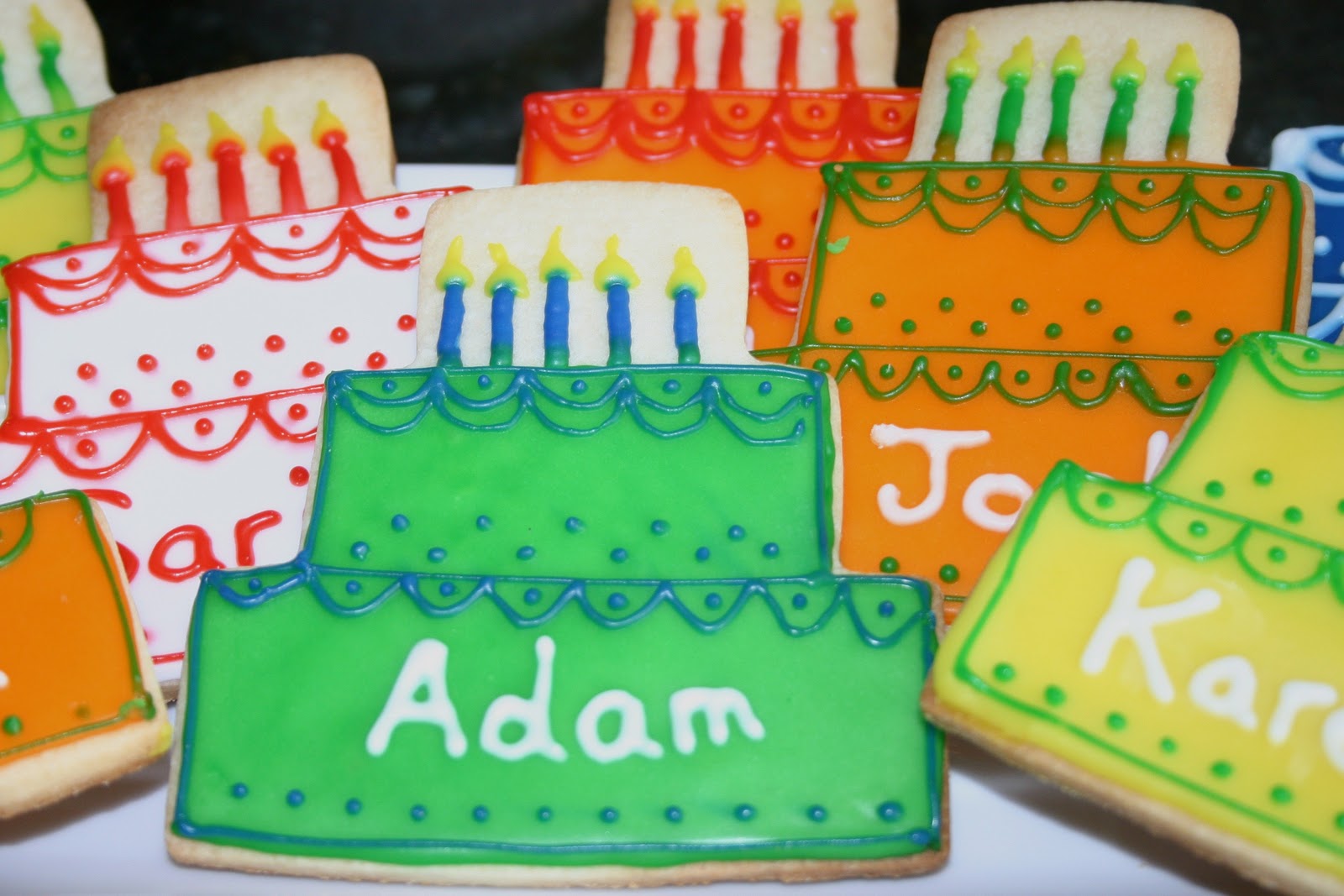 Anjali's Designer Cookies LLC Birthday Cake Favors