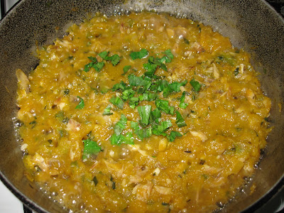 Pumpkin and Salt Fish