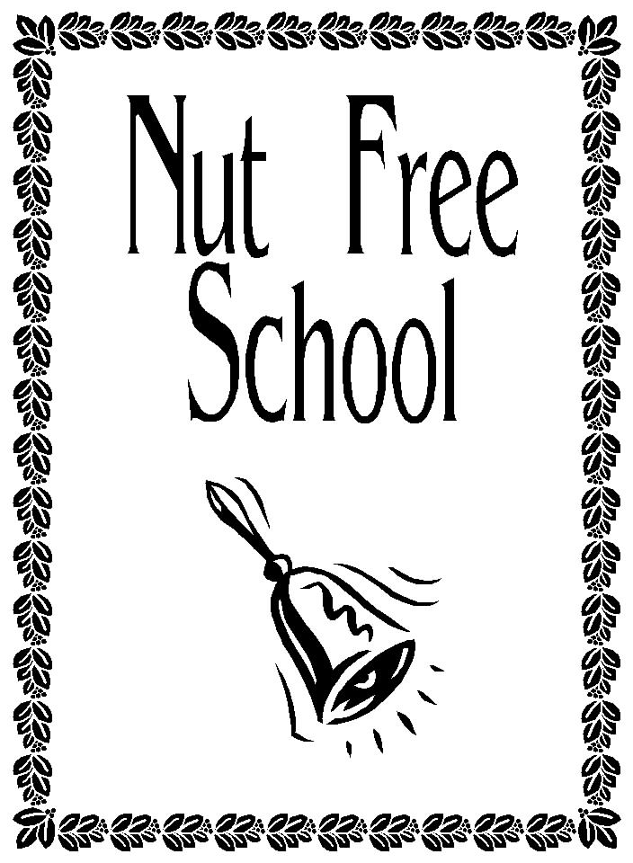 Free Posters and Signs Nut Free School