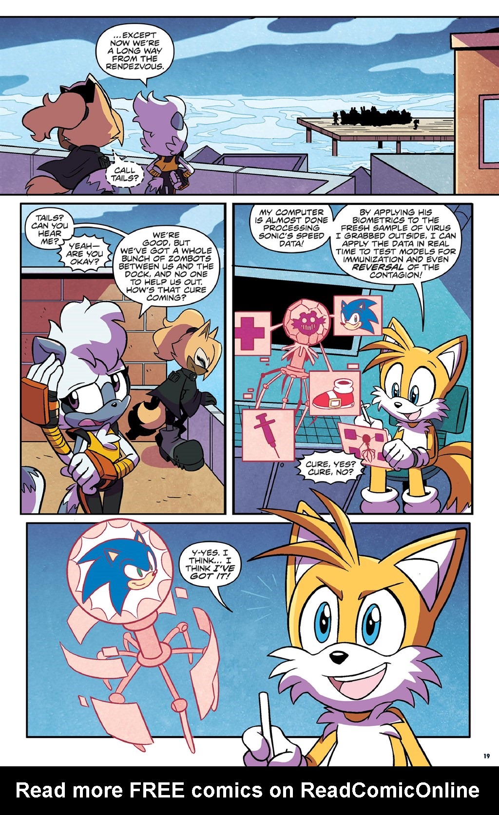 Read online Sonic the Hedgehog (2018) comic -  Issue # _The IDW Collection 3 (Part 1) - 19