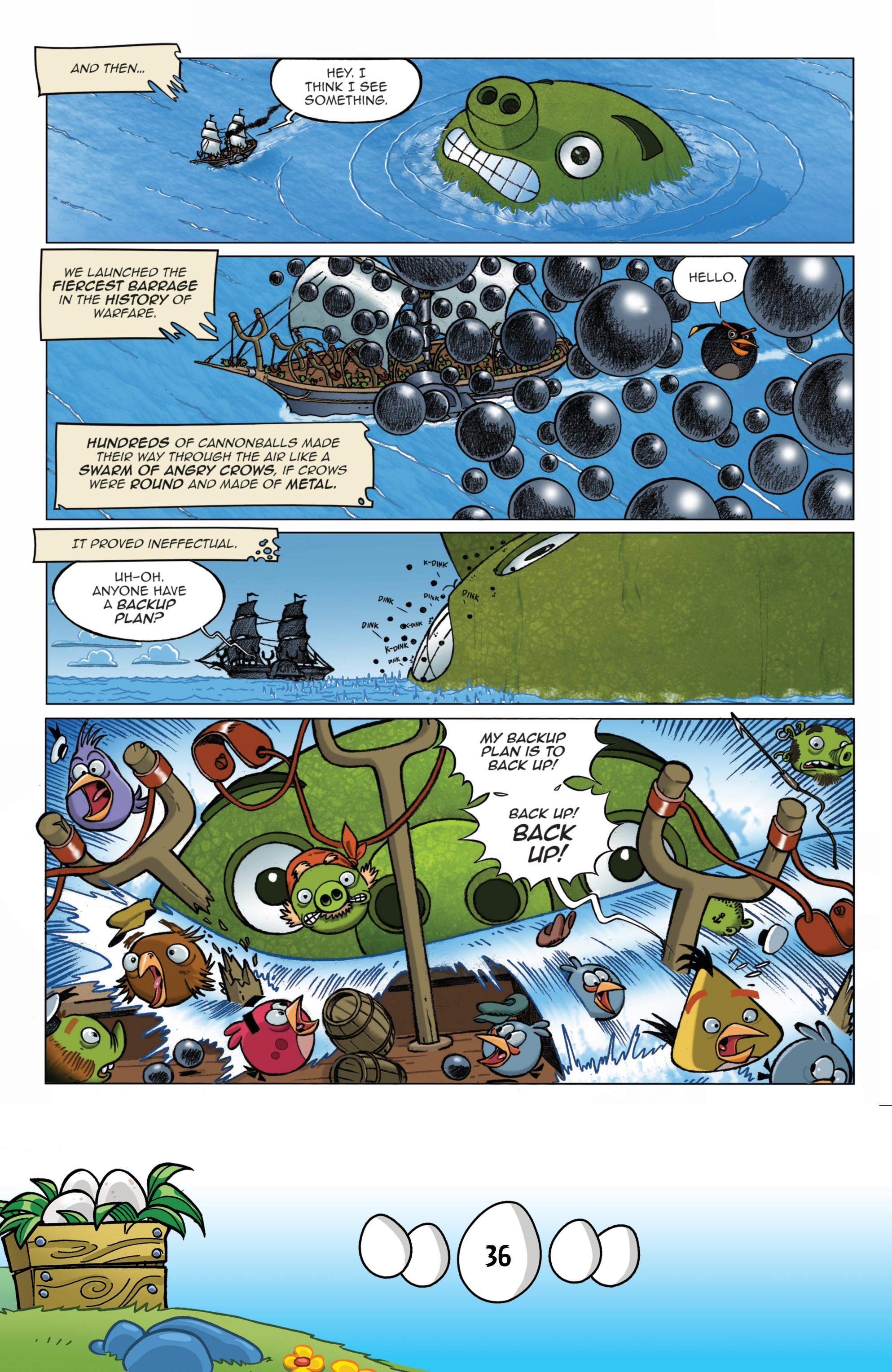 Read online Angry Birds Comics Vol. 4: Fly Off The Handle comic -  Issue # Full - 37