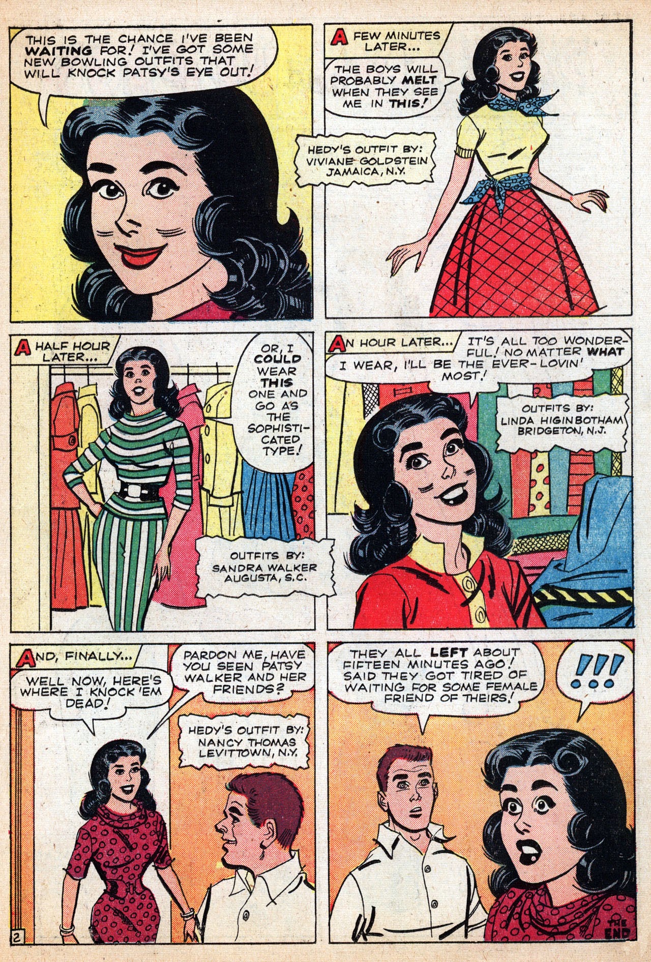 Read online Patsy and Hedy comic -  Issue #77 - 11