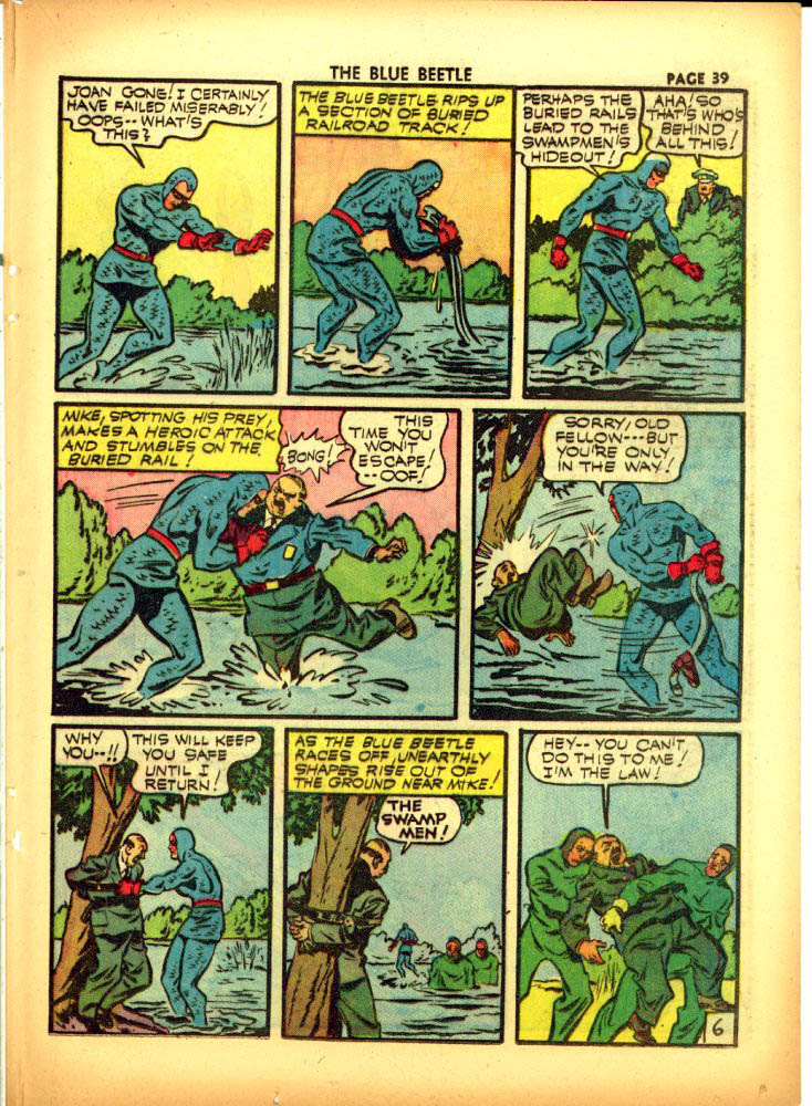 Read online The Blue Beetle comic -  Issue #10 - 40