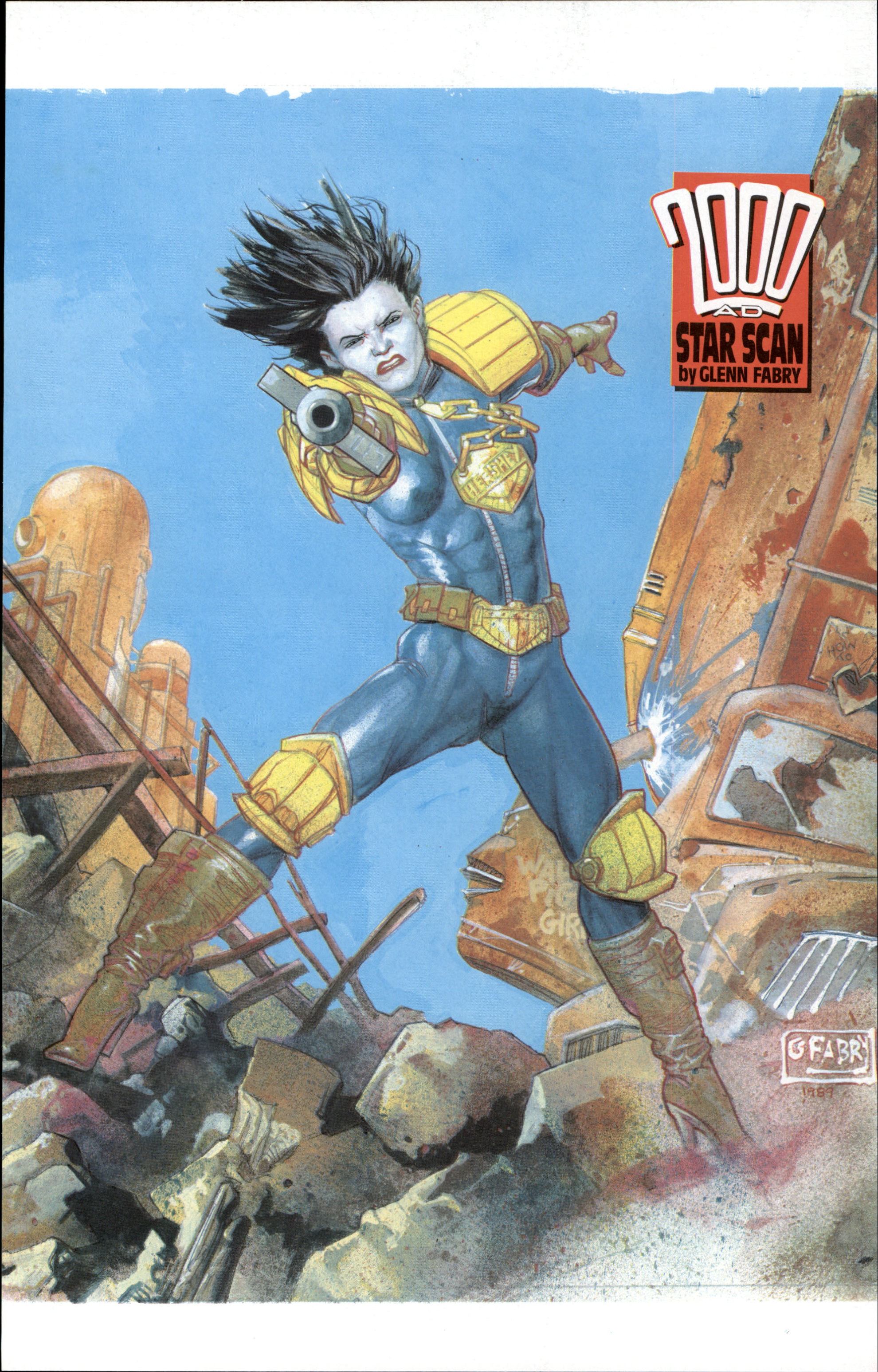Read online Dredd Rules! comic -  Issue #7 - 34
