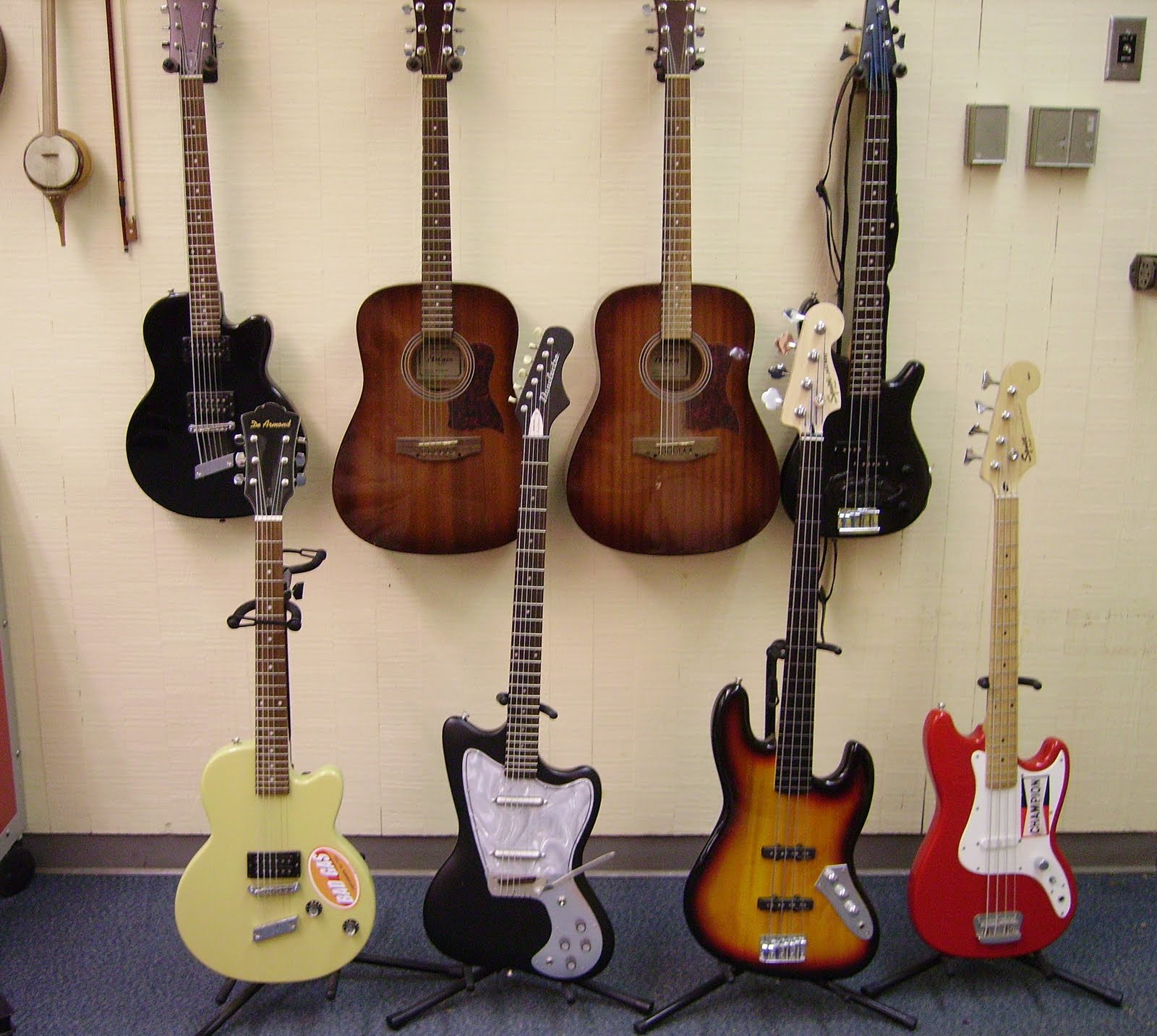 GoKustom My Current Basses & Guitars