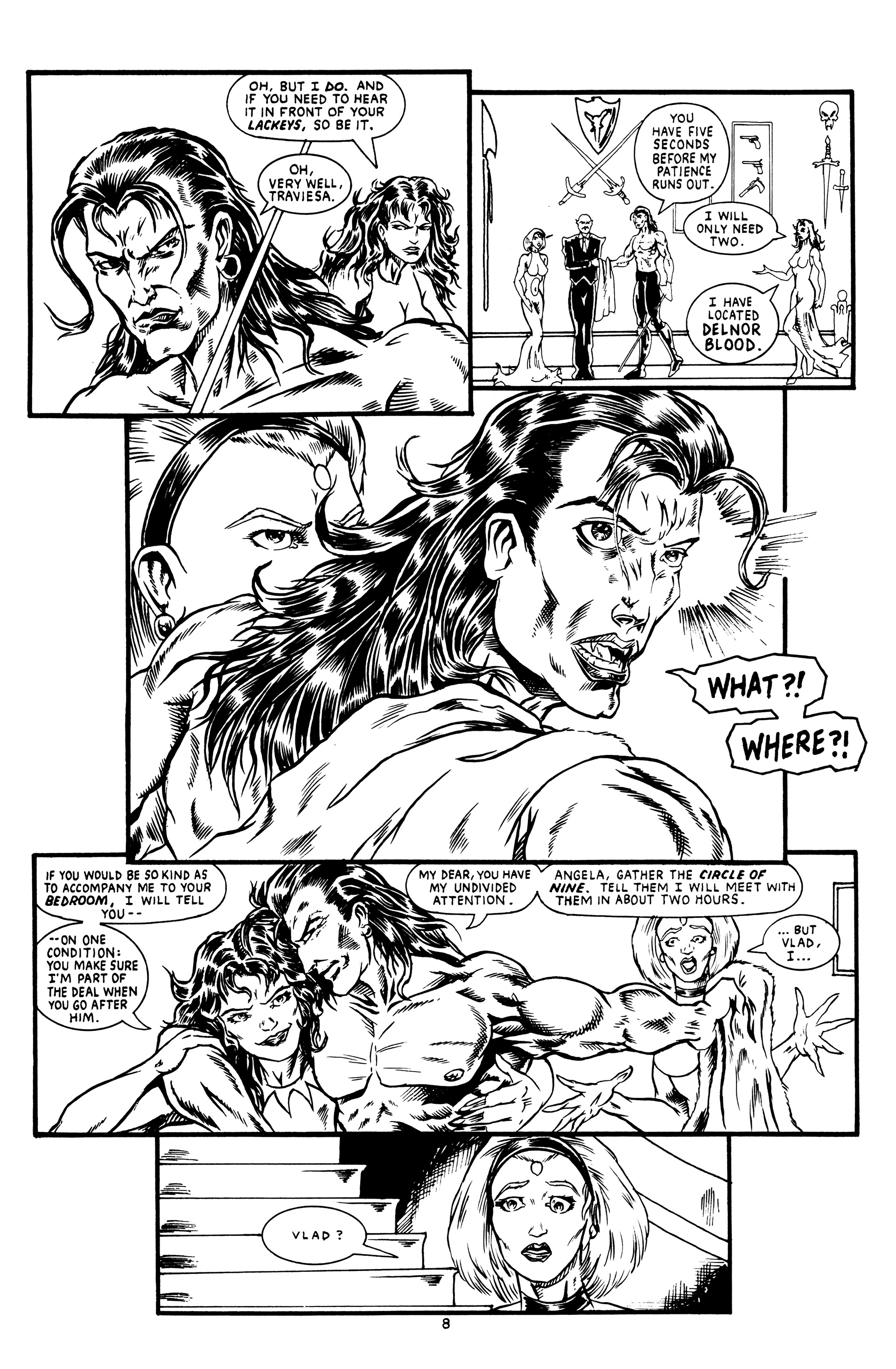 Read online Flesh & Blood comic -  Issue #1 - 10