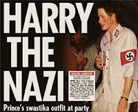 prince harry wearing a nazi uniform to a costume party in 2005