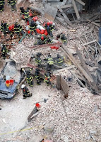 building in lower manhattan collapses