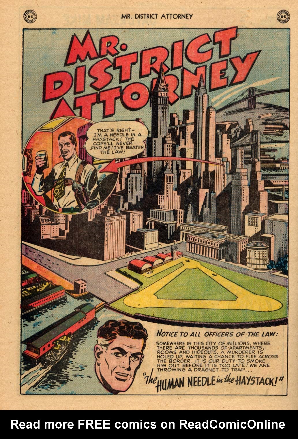 Read online Mr. District Attorney comic -  Issue #9 - 40