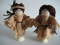 Native American Clothespin Dolls