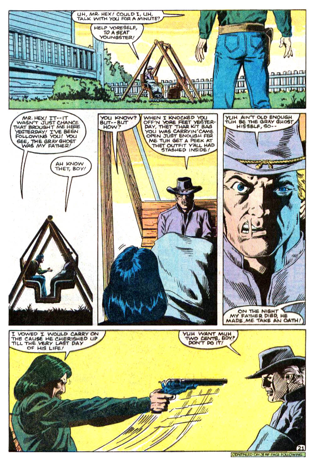 Read online Jonah Hex (1977) comic -  Issue #89 - 22
