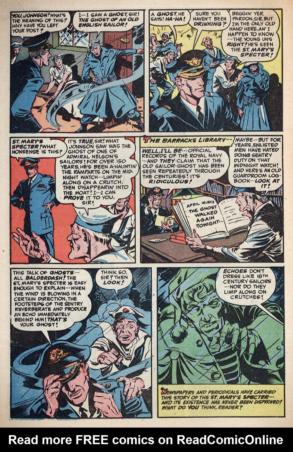 Read online Adventures Into The Unknown comic -  Issue #4 - 40