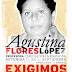 Reportaje de Bertha Caceres sobre la situción de nuestra compañera
Agustina Flores