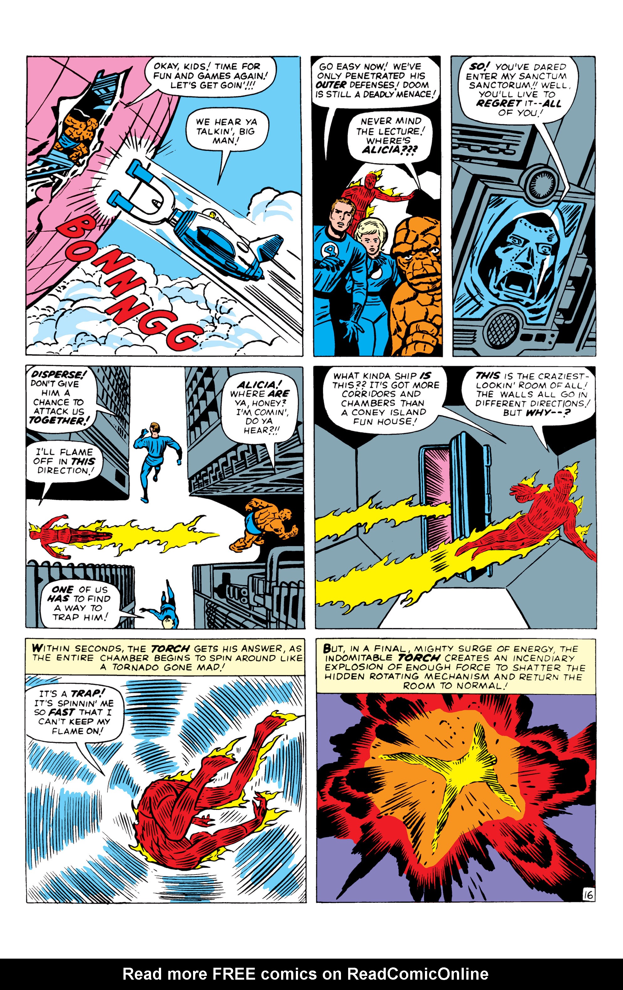 Read online Fantastic Four (1961) comic -  Issue #17 - 17