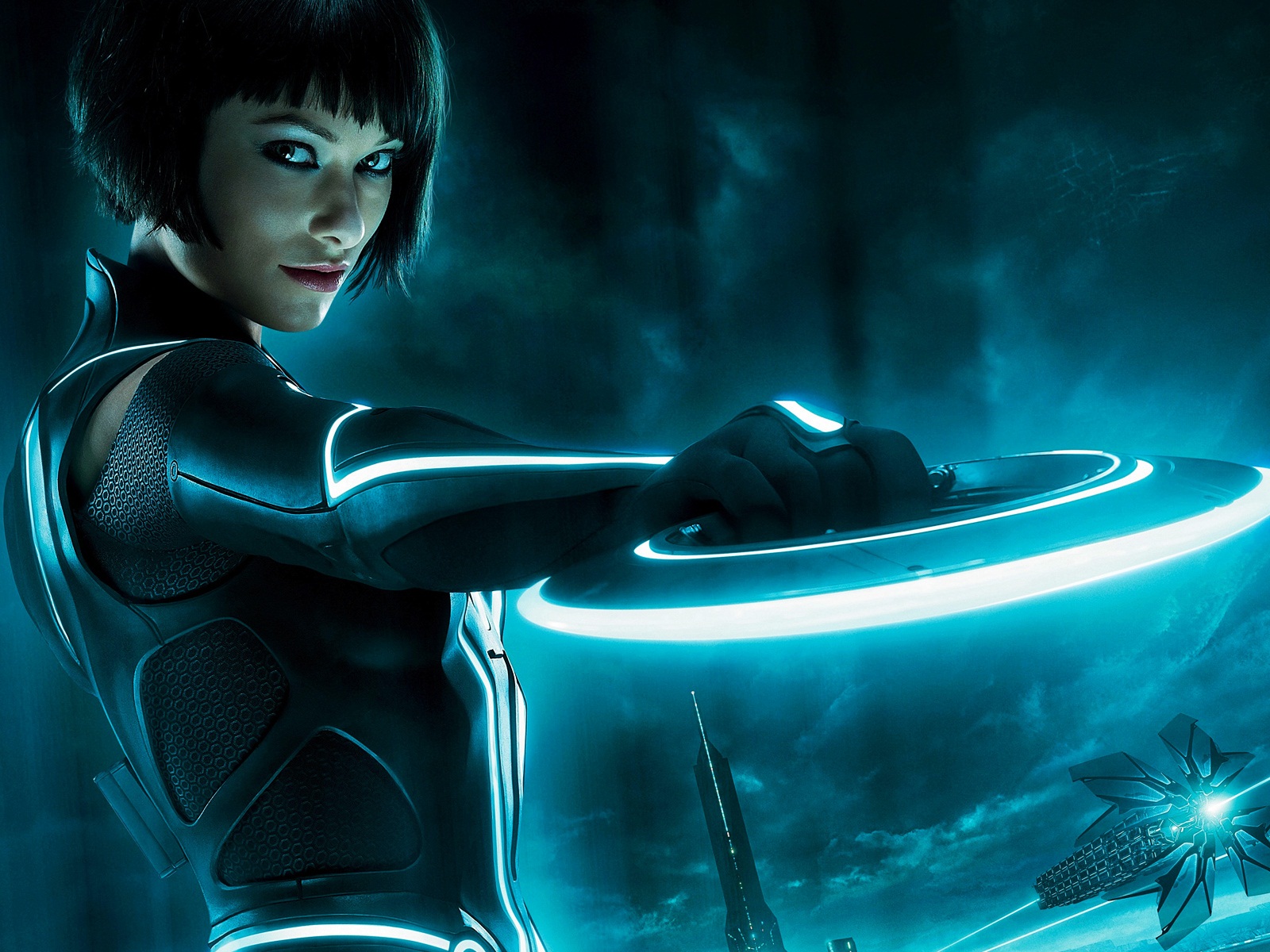 Superarquivos: Wallpaper: Olívia wilde Tron legacy HD