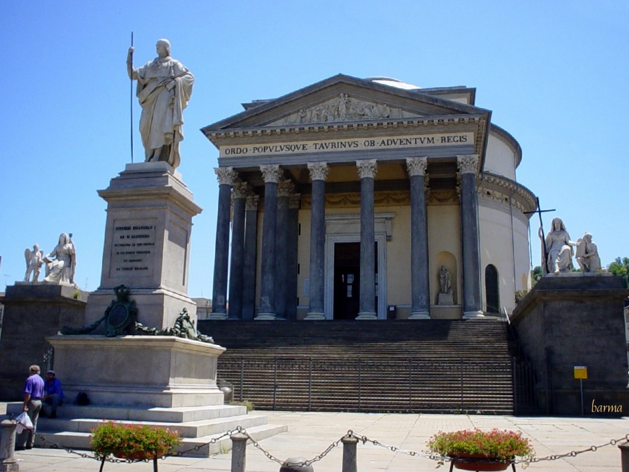 PIEMONTE: Torino, chiesa della Gran Madre di Dio
