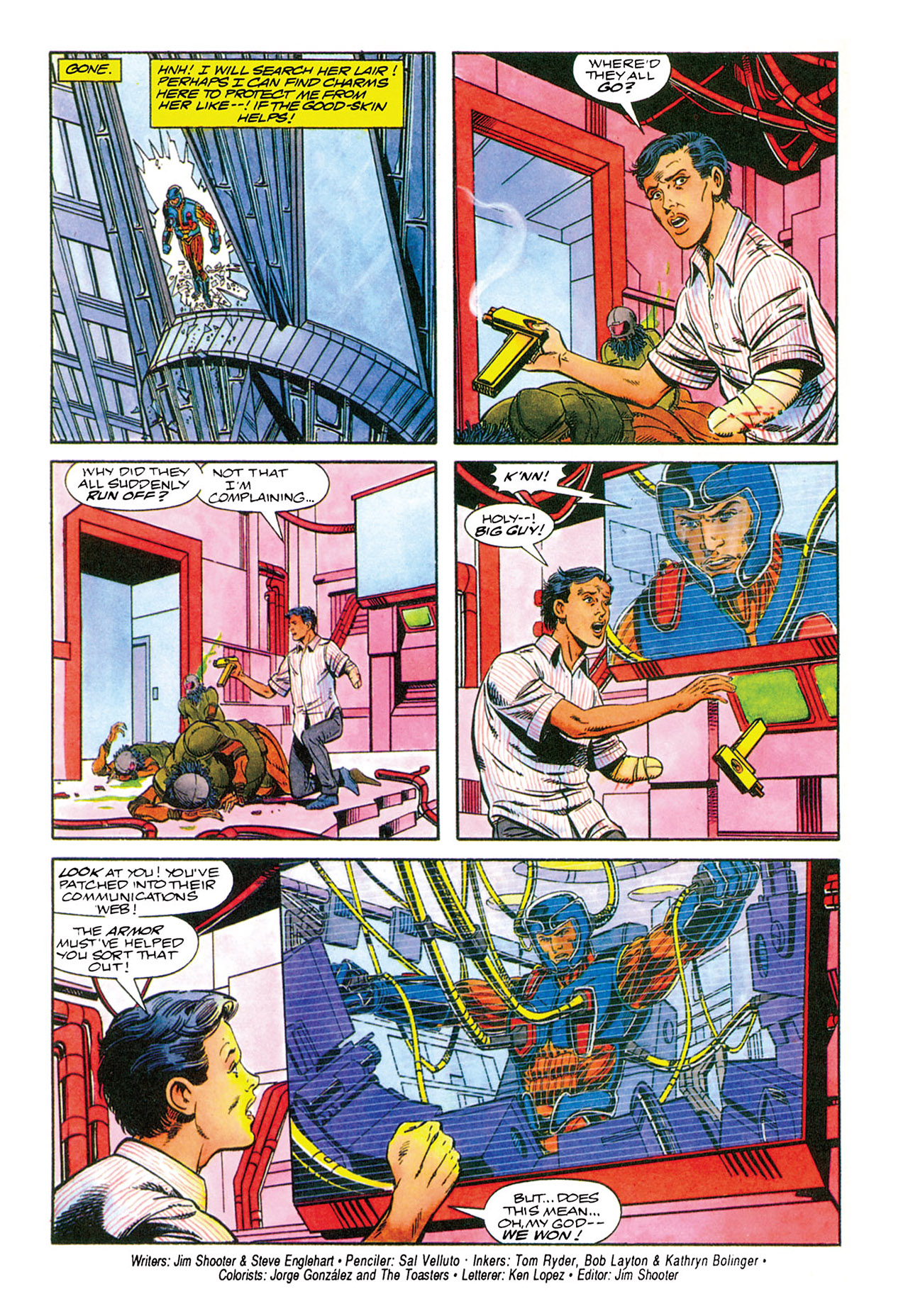 Read online X-O Manowar (1992) comic -  Issue #2 - 27