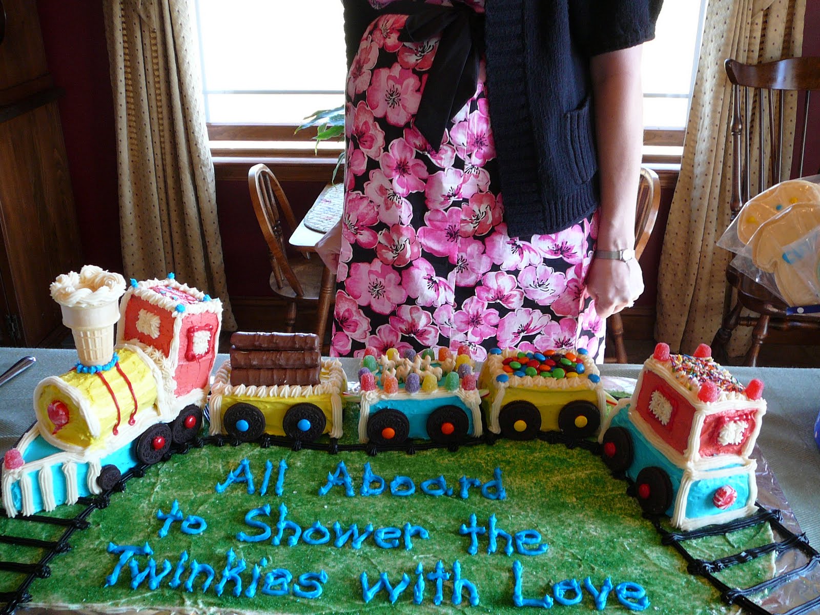 Twinkies and Us Twinkie Train Baby Shower