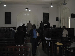 Visits Palais du Justice in Haiti