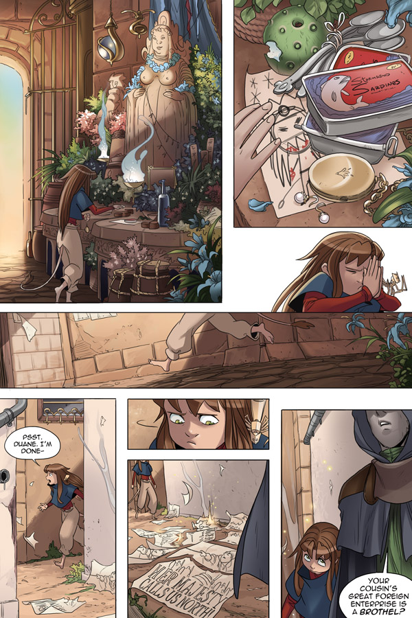 Read online Unsounded comic -  Issue #9 - 2