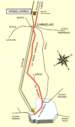 Como llegar a Uribelarrea