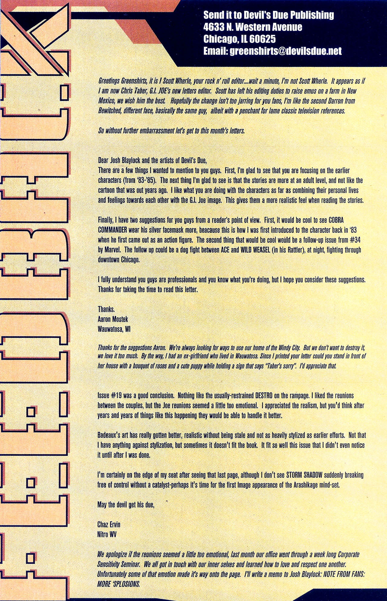 Read online G.I. Joe (2001) comic -  Issue #21 - 28