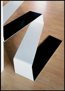 Escalera de acero de diseño
