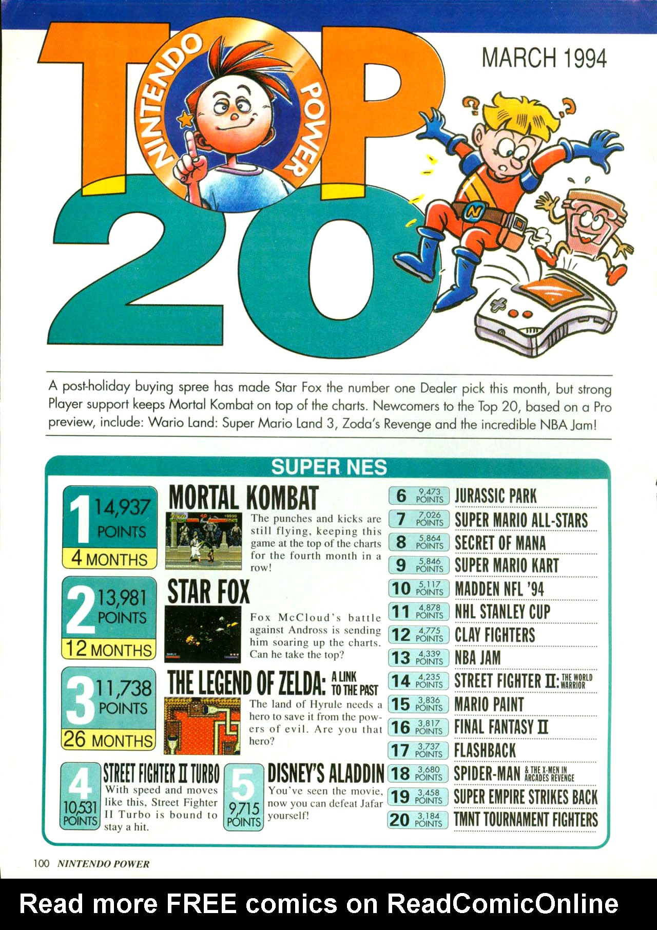 Read online Nintendo Power comic -  Issue #58 - 99