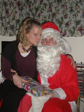 Kissing on Santa