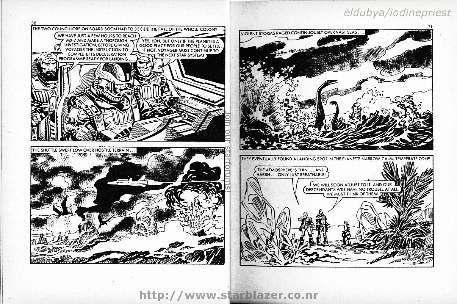 Read online Starblazer comic -  Issue #96 - 17