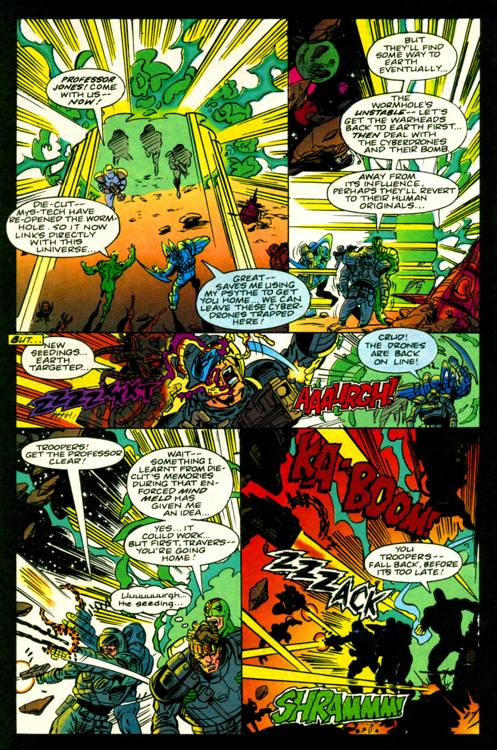Read online Die Cut vs. G-Force comic -  Issue #2 - 17