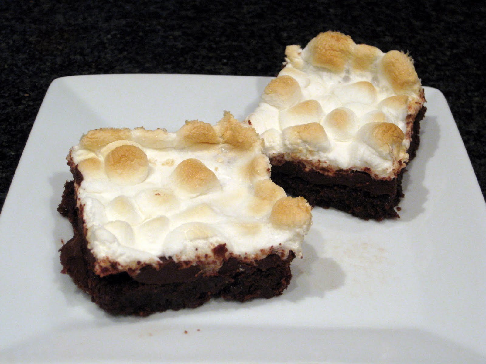 Jersey Girl Eats Toasted Marshmallow Brownies